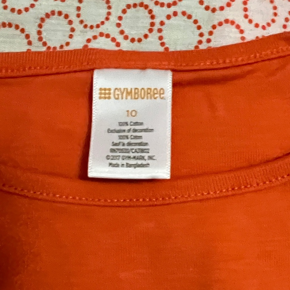 Gymboree Orange Tee with Butterfly Accents - Picture 3 of 3